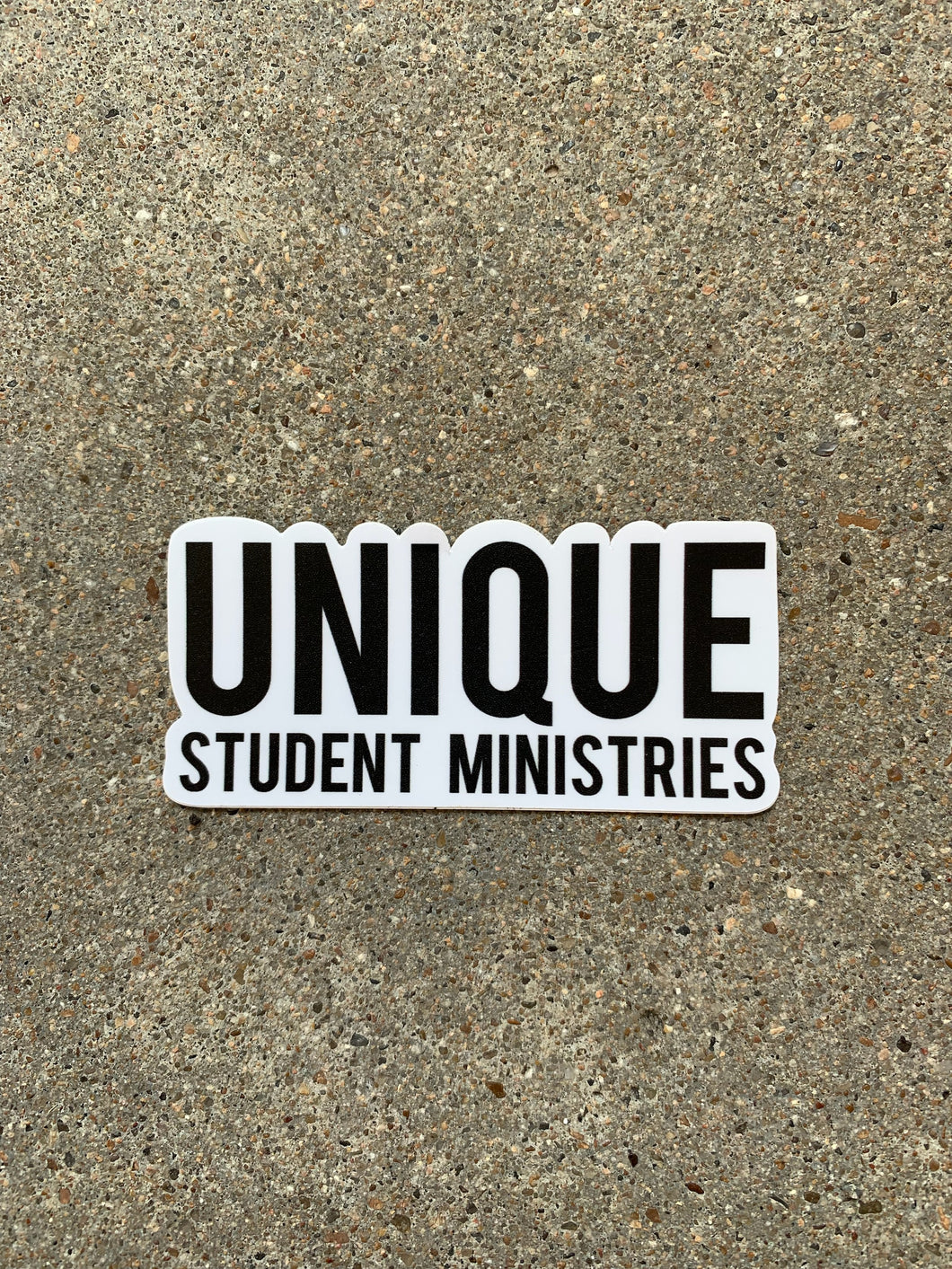 UNIQUE Unique Student Ministries Sticker