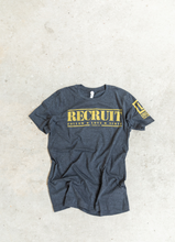 Load image into Gallery viewer, UNIQUE RECRUIT Dark Grey T-Shirt
