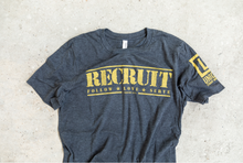 Load image into Gallery viewer, UNIQUE RECRUIT Dark Grey T-Shirt
